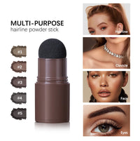Waterproof Hairline & Root Concealer Pen – Instant Grey Coverage with Easy Blend Powder Stick for Normal Hair