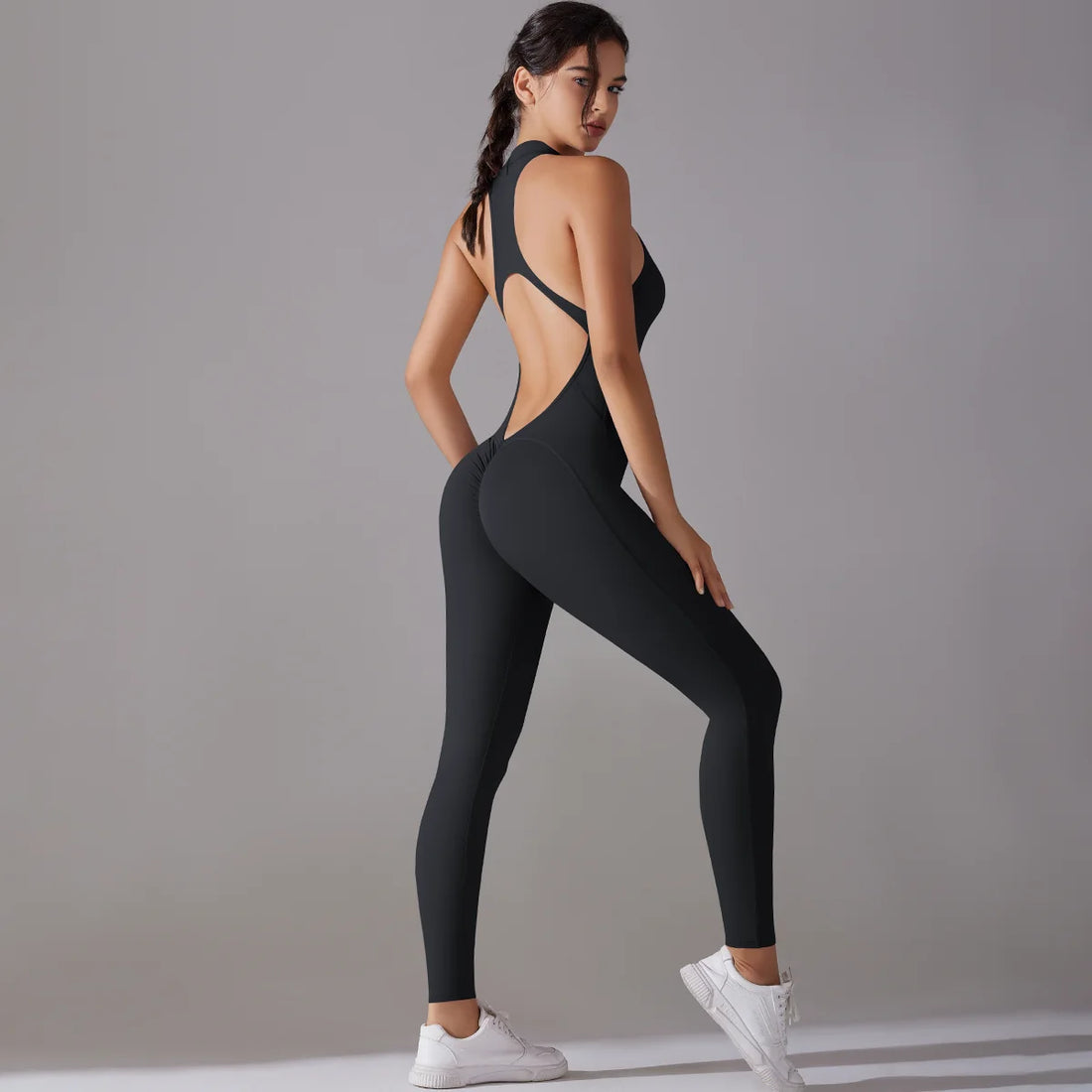 Tummy-Control Sports Bodysuit