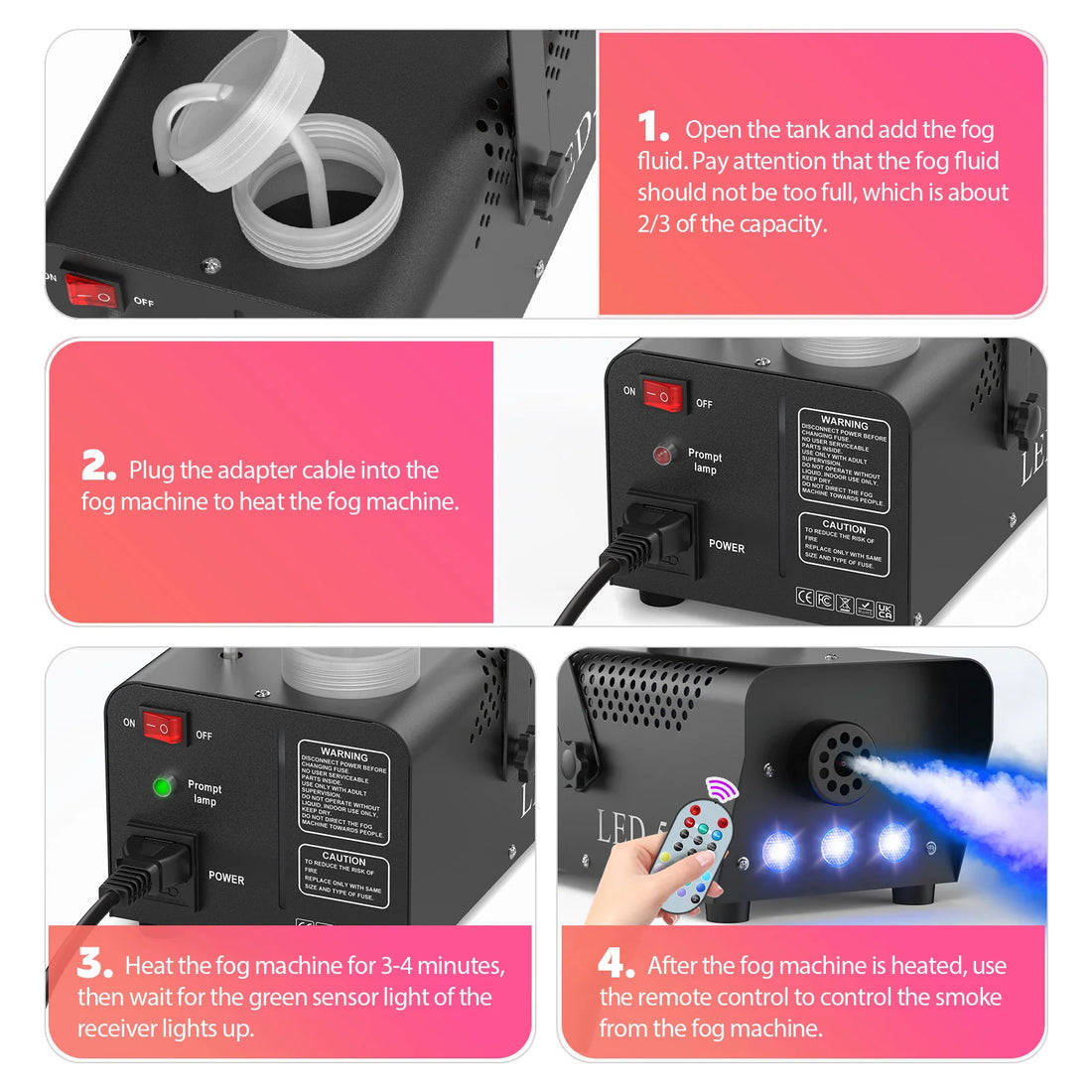 LED Fog Machine