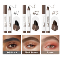 Waterproof Hairline & Root Concealer Pen – Instant Grey Coverage with Easy Blend Powder Stick for Normal Hair