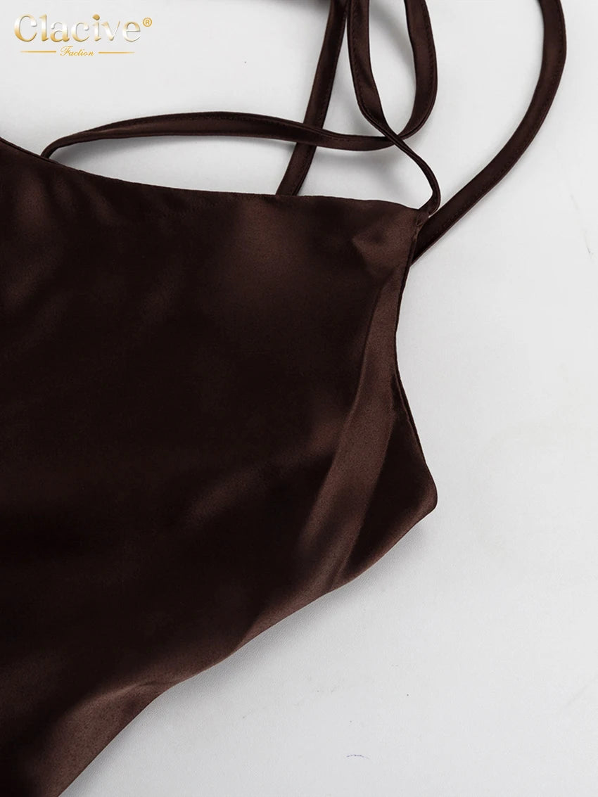 Sienna Satin Maxi Dress