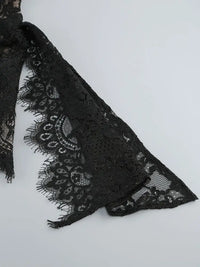 Strapless Lace Mini Dress