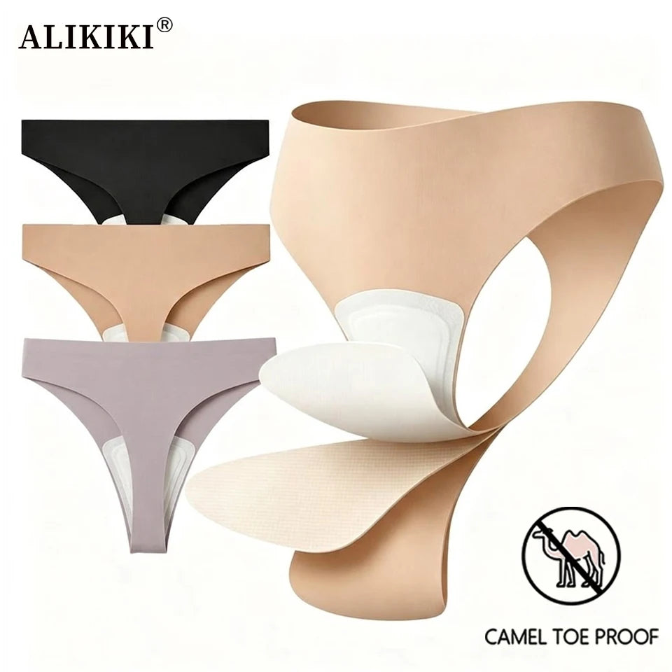 Enigmae Invisible Anti-Camel Toe Thong — Low Rise