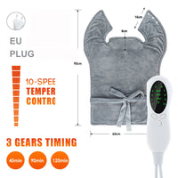 ThermaEase Heated Back & Shoulder Pad — 10 Heat Levels