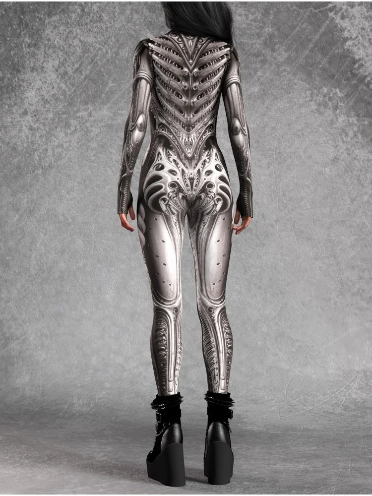 Punk Cosplay Halloween Bodysuit