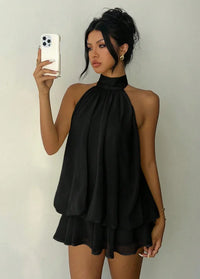 Capri Halter Mini Dress