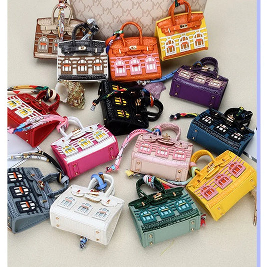 Cute Mini Backpack Hanging Earphone Case For AirPods 4/3/Pro 2 Galaxy Buds Creative Portable Headphone Bag With Lanyard Small