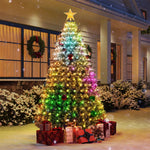 SyncGlow™ Tree Lights 🎄🎶 — App-Controlled RGB Music Sync