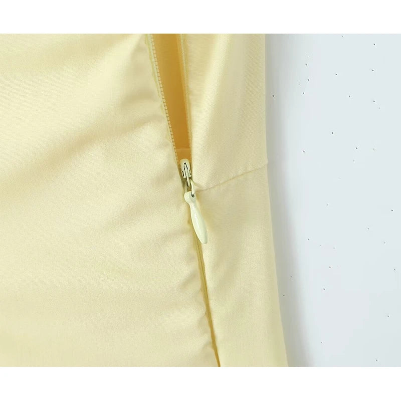 Soleil Fit & Flare Mini Dress