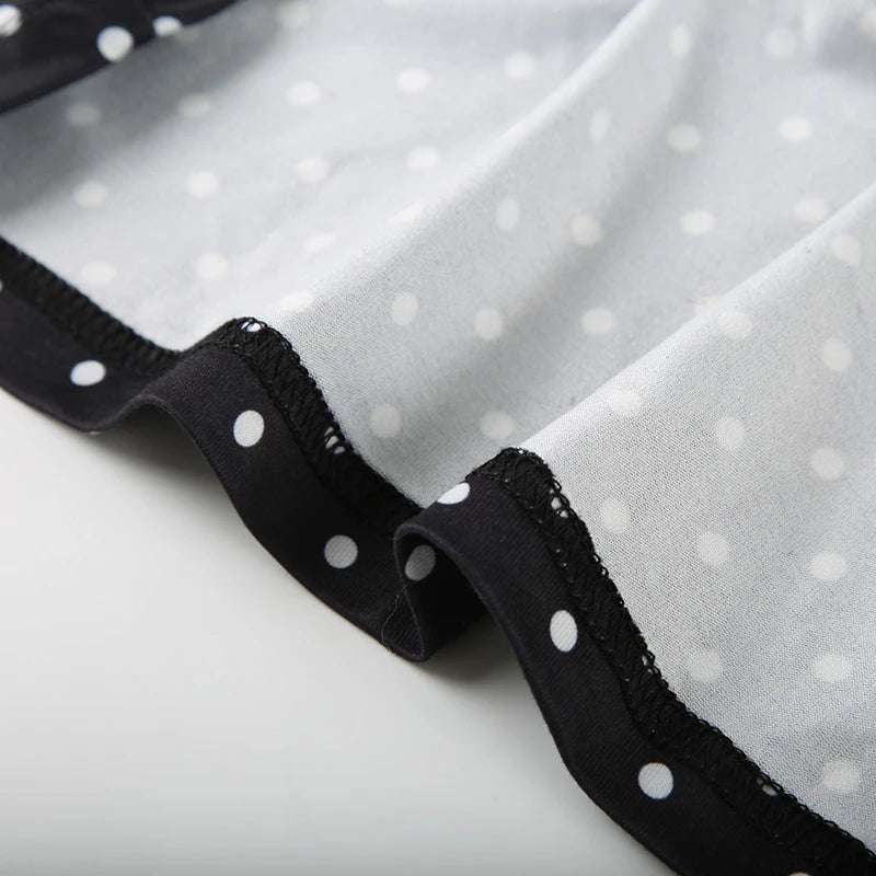 Polka Dot Halter Mini Dress