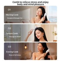 Hair Care Spray Massage Comb Vibration Scalp Massage Hairbrush Head Massager Hair Sprayer Atomizing Brush Hair Oil Applicator