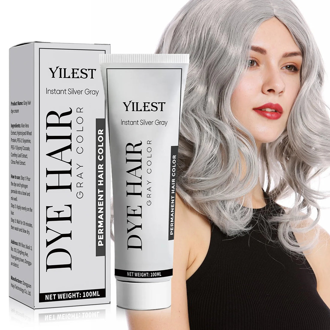NatureTint Hair Dye Comb — Grey Coverage in Minutes