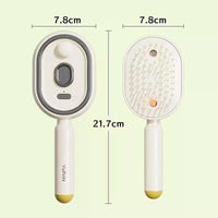 Hair Care Spray Massage Comb Vibration Scalp Massage Hairbrush Head Massager Hair Sprayer Atomizing Brush Hair Oil Applicator