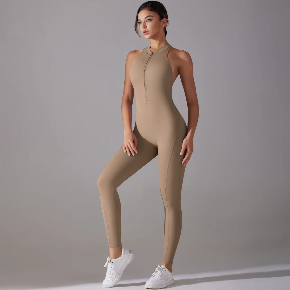 Tummy-Control Sports Bodysuit