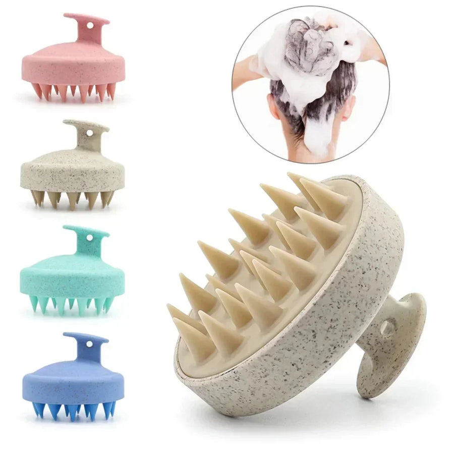 Soft Silicone Shampoo & Scalp Brush