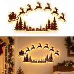 JollyRide™ Wall Décor 🎅🦌 — Bring Santa’s Sleigh to Life