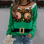 NaughtyNest™ Sweatshirt 🎅😂 — Cozy, Playful Holiday Style