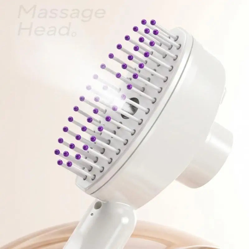 Hair Care Spray Massage Comb Vibration Scalp Massage Hairbrush Head Massager Hair Sprayer Atomizing Brush Hair Oil Applicator