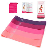 Latex Resistance Bands for Women – Yoga, Pilates & Gym Bands