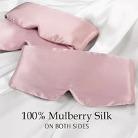 Mulberry Silk Blackout Sleeping Eye Mask Soft And Non-Intraocular Pressure Sleeping Mask Suitable For Side Sleep Adjustable