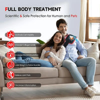 Infrared Therapy Belt — Red Light Heat Wrap for Back & Waist