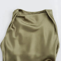 Mila Satin Slip Dress