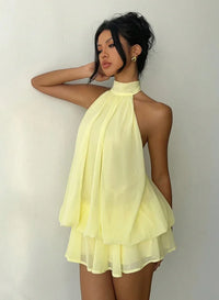 Capri Halter Mini Dress