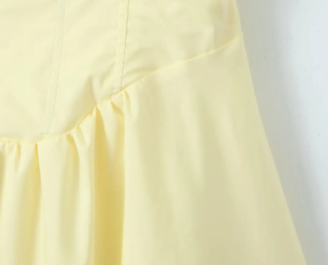 Soleil Fit & Flare Mini Dress