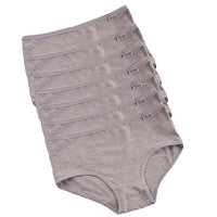 7Pcs/Lot Plus Size Underwear Women's Panties Cotton Girl Brief Sexy Lingeries Shorts Underpant Solid Panty Female Intimate M-4XL