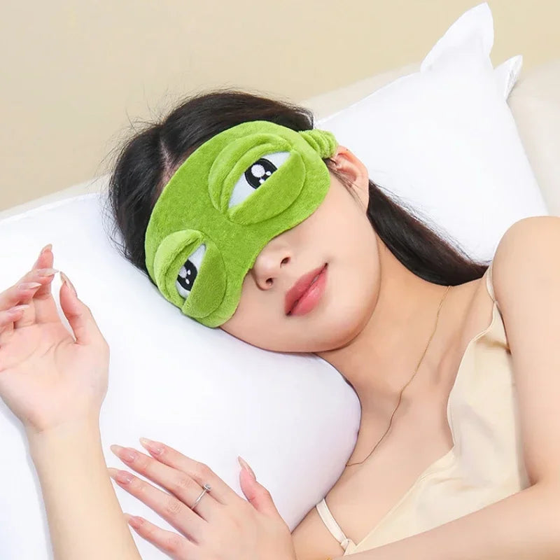 Sad Frog 3D Sleep Mask