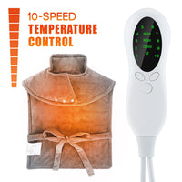 ThermaEase Heated Back & Shoulder Pad — 10 Heat Levels