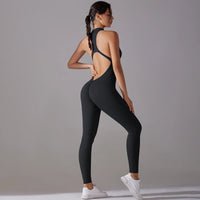 Tummy-Control Sports Bodysuit