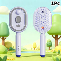 Hair Care Spray Massage Comb Vibration Scalp Massage Hairbrush Head Massager Hair Sprayer Atomizing Brush Hair Oil Applicator