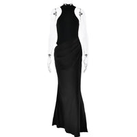 Selene Satin Maxi Dress