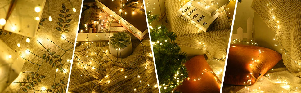 LED Firecracker String Lights