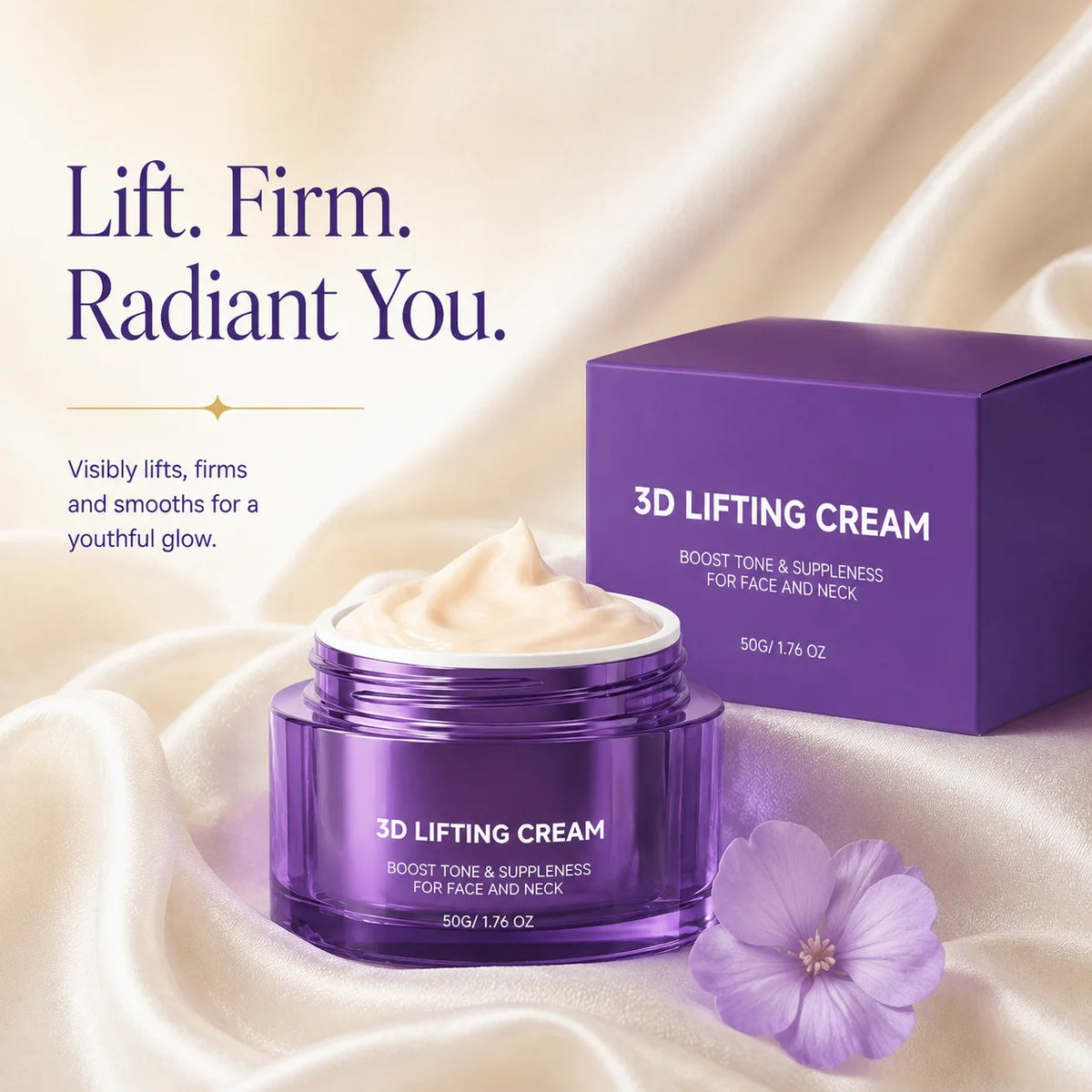 LiftGlow™ Peptide Face Cream – Firming Moisturiser