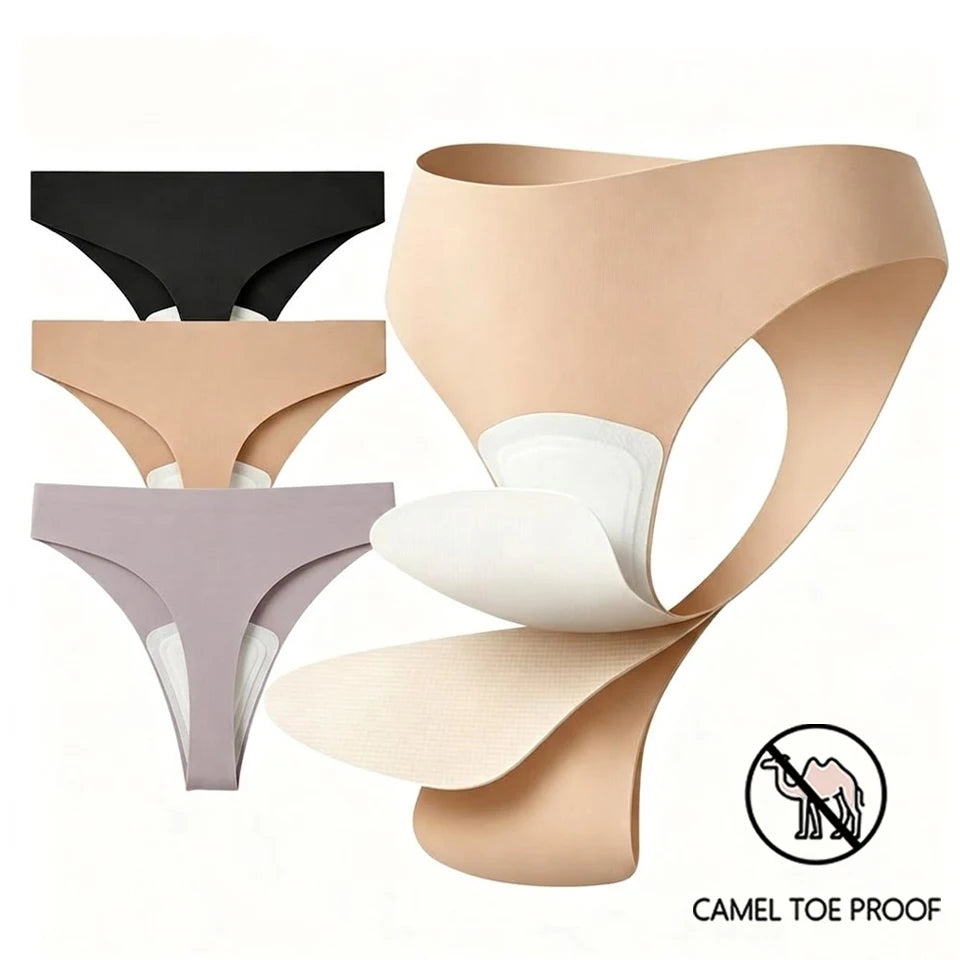 Enigmae Invisible Anti-Camel Toe Thong — Low Rise