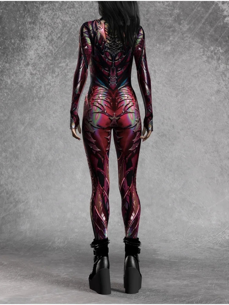 Punk Cosplay Halloween Bodysuit