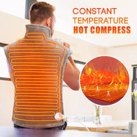 ThermaEase Heated Back & Shoulder Pad — 10 Heat Levels