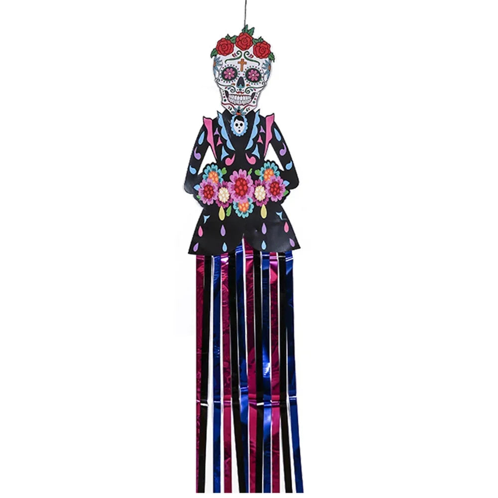 Crashing Witch Tree Decor