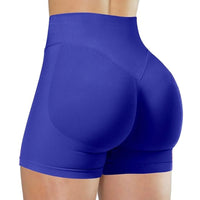 High-Waist Yoga Running Shorts
