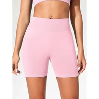High-Waist Yoga Running Shorts