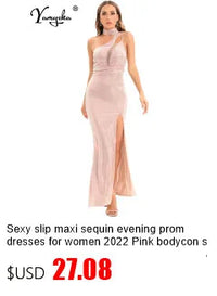 Rhinestone Backless Maxi Party Dress – Summer Evening Gown