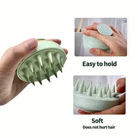 Soft Silicone Shampoo & Scalp Brush