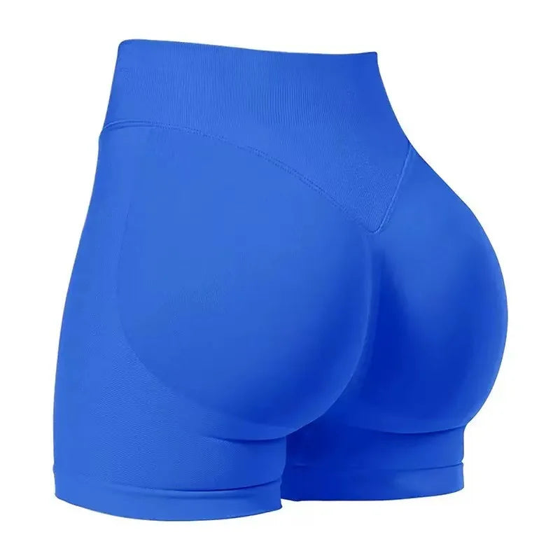 🍑 FlexFit™ High-Waist Yoga Shorts – Sculpt & Move