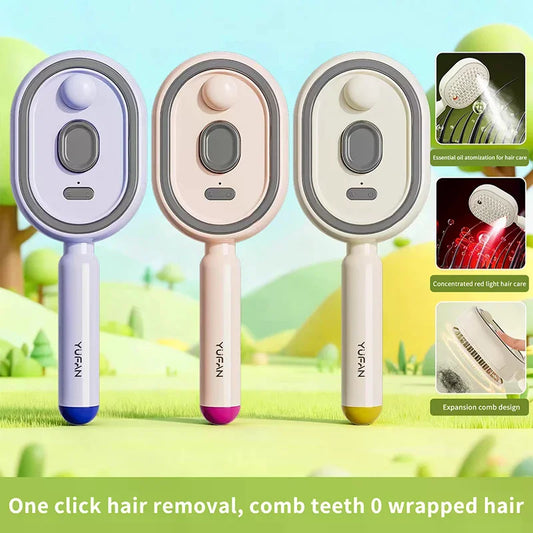 MistBrush™ Spray & Scalp Massage Comb