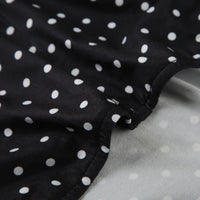 Polka Dot Halter Mini Dress