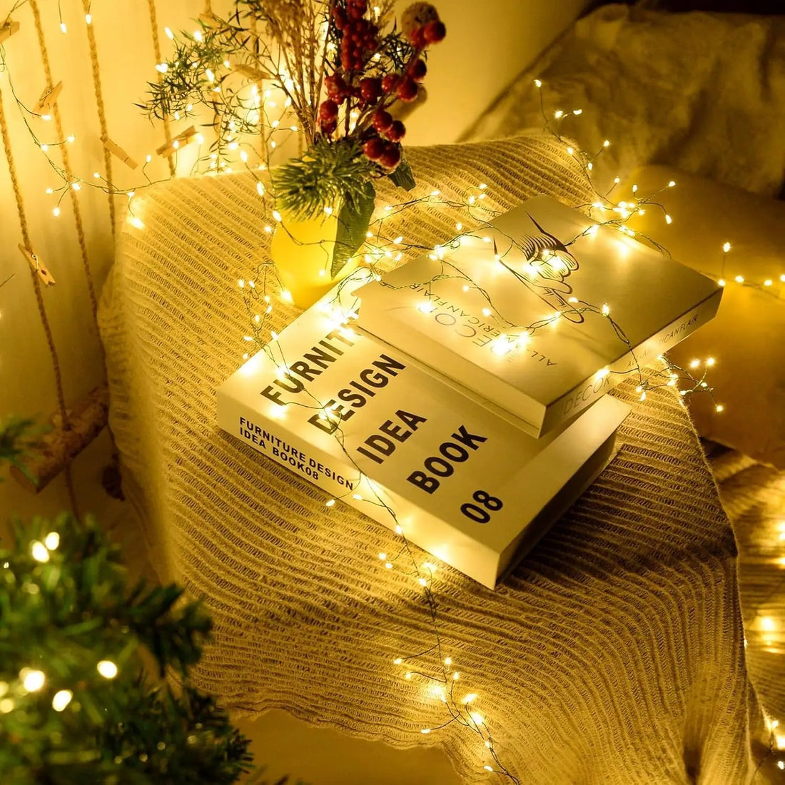 LED Firecracker String Lights