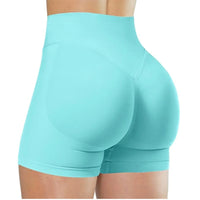🍑 FlexFit™ High-Waist Yoga Shorts – Sculpt & Move