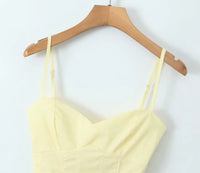 Soleil Fit & Flare Mini Dress
